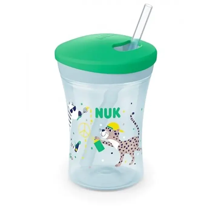 Action Pipetli Bardak, 230 ml, Leopar