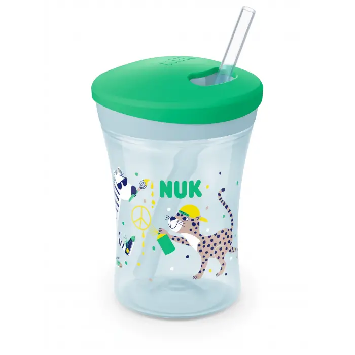 Action Pipetli Bardak, 230 ml, Leopar