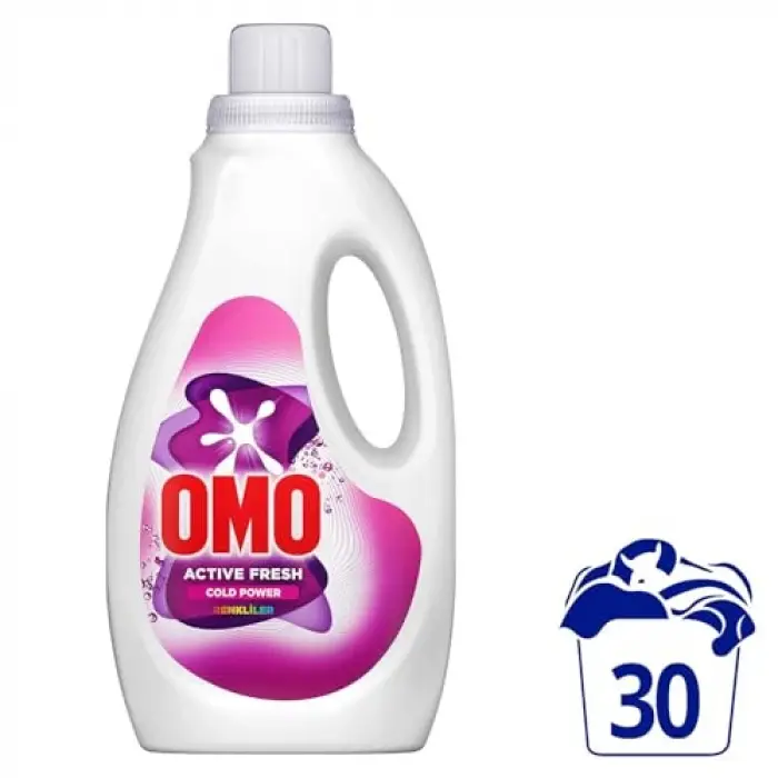 Active Fresh Cold Power Renkliler için Sıvı Deterjan 1500 ml