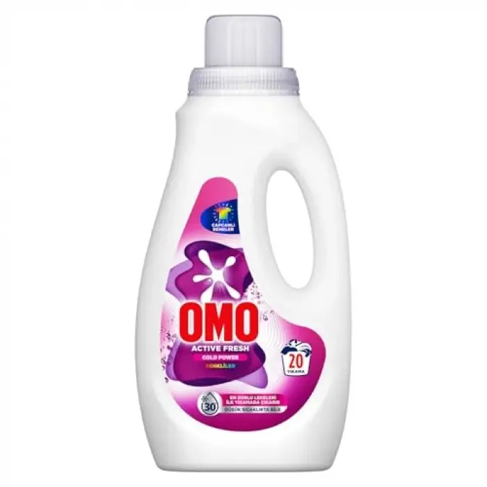 Active Fresh Cold Power Renkliler Sıvı Deterjan 1000 ml