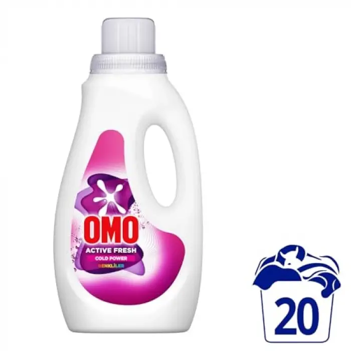 Active Fresh Cold Power Renkliler Sıvı Deterjan 1000 ml