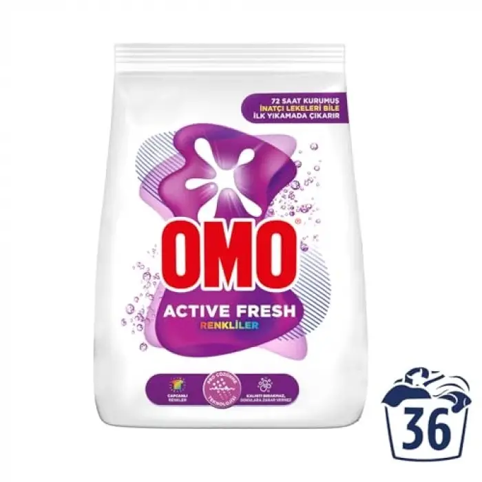 Active Fresh Renkliler Toz Deterjanı 5.5 kg