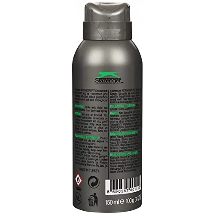 Active Sport erkek yeşil deodorant