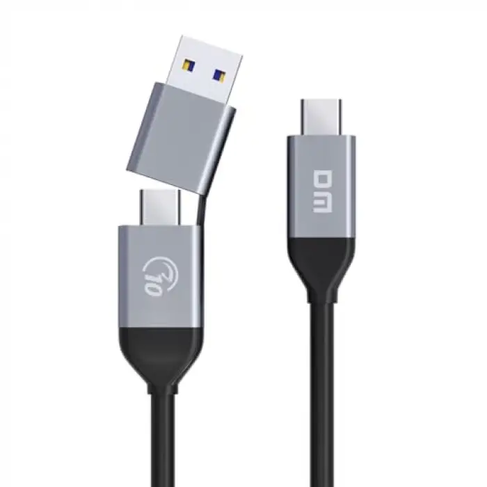 AD090 USB-A/USB-C to Type-C Şarj ve Data Veri Aktarım Kablosu 35 CM