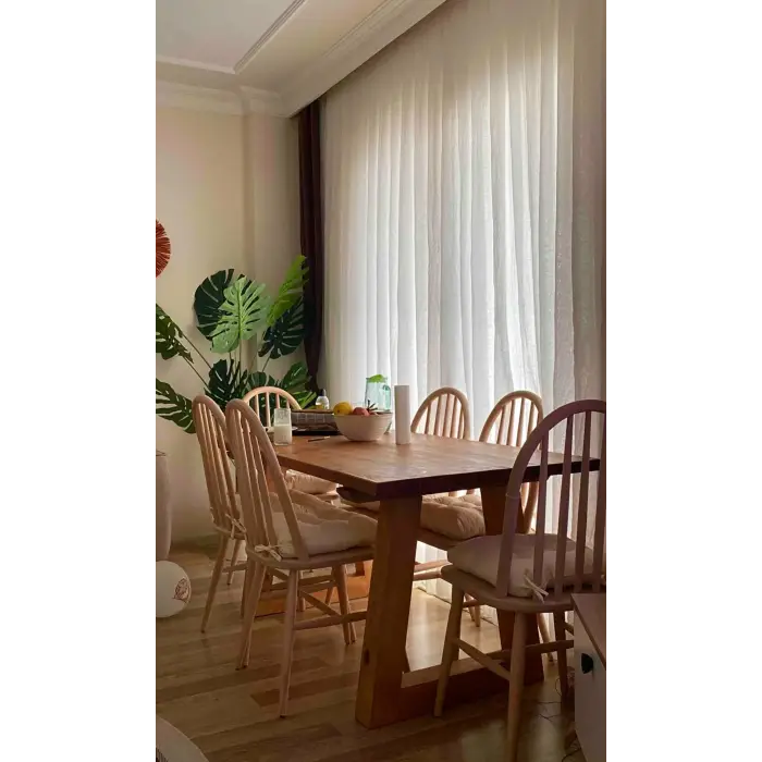 Ada Ahşap Yemek Sandalyesi