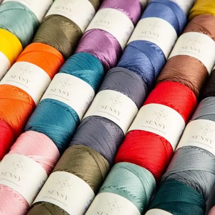 Ada Çayı Polyester Makrome İpi, 1.5 mm, 100 g, 150 m
