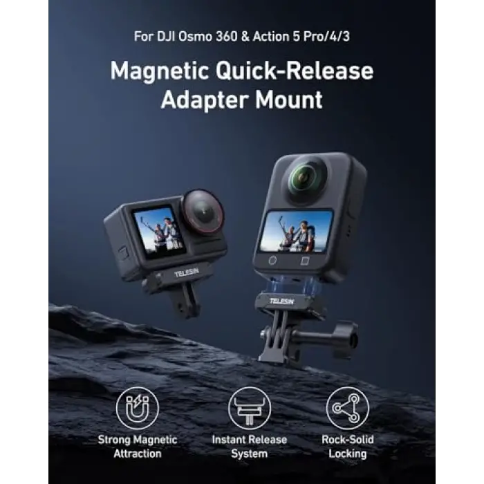 Adaptör, Osmo 360 Mantyetik | Magnetic Quick-Release Adapter Mount