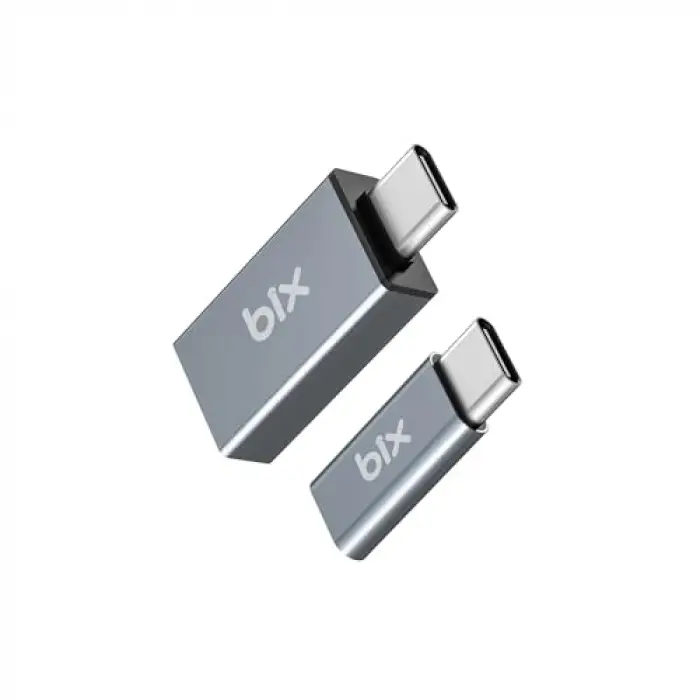 Adp-04 2si 1 Arada Type-C, Micro USB ve USB Çevirici Adaptör