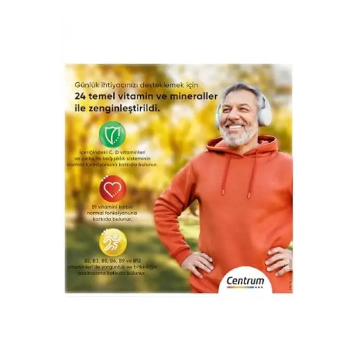 Advance 50+ Multivitamin 30 Tablet