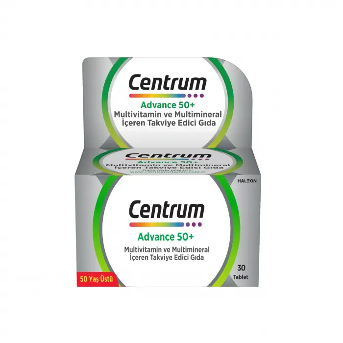 Advance 50+ Multivitamin 30 Tablet