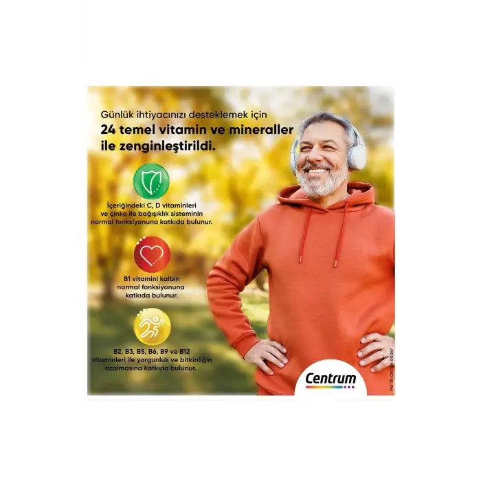 Advance 50+ Multivitamin 30 Tablet
