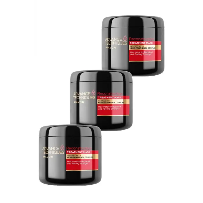Advance Techniques Reconstruction Onarıcı Saç Maskesi 375 Ml. Üçlü Set