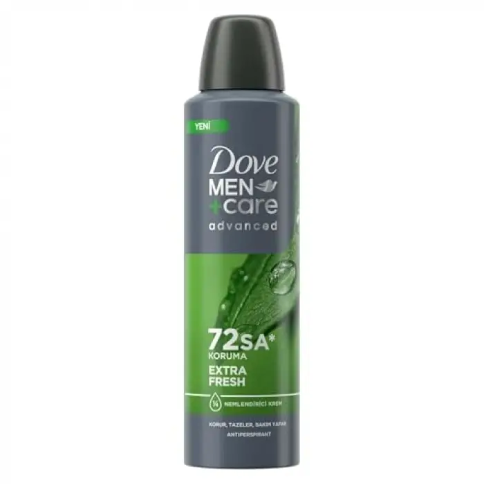 Advanced Erkek Deodorant, Extra Fresh, 72 Saat Koruma, 150 Ml