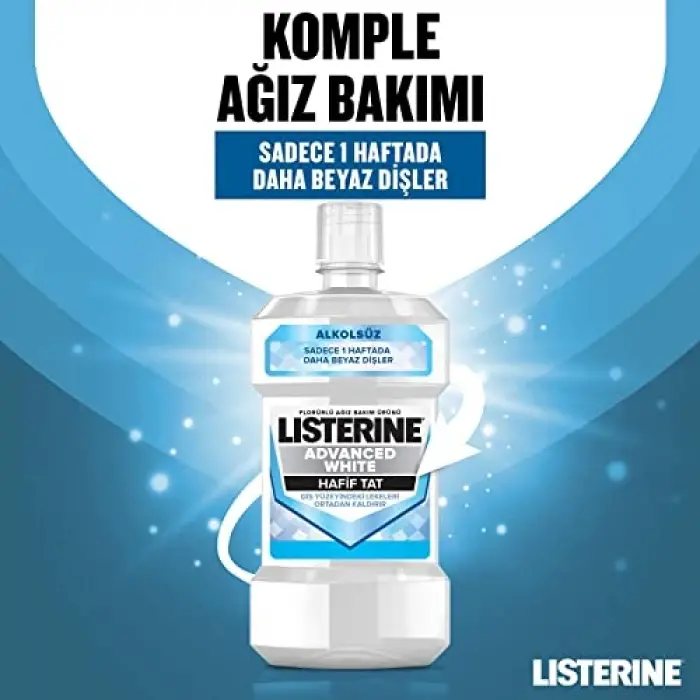 Advanced White Hafif Tat Ağız Bakım Suyu, 500 ml