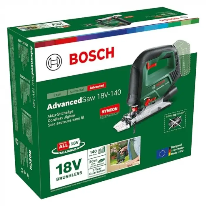 AdvancedSaw 18V-140 Solo Aküsüz Testere