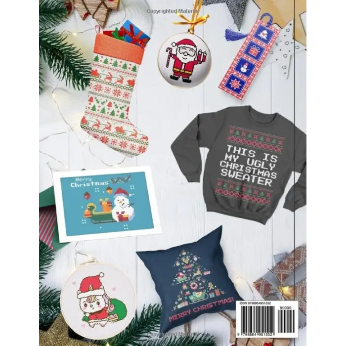 Advent Calendar Cross Stitch Patterns: 24 Days of Stitching Joy with Over 100 Patterns for Endless Christmas Projects