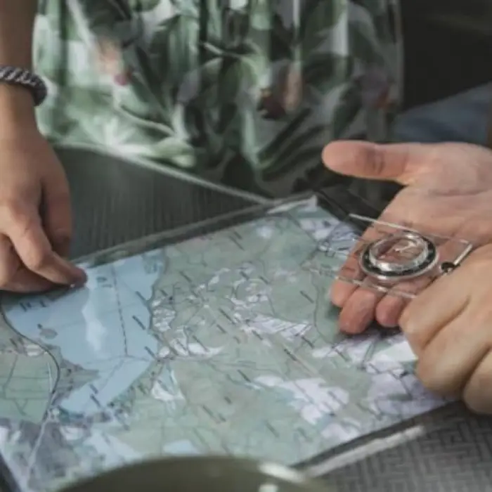 Adventure Map Compass Harita Pusulası