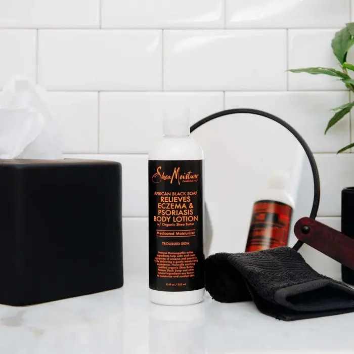 Afrika Siyah Sabunu Eczema Vücut Losyonu 355ML