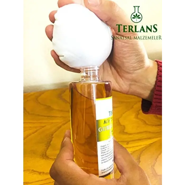 Ağartılmış Şeffaf Gomalak Cilası 250 ml Shellac Bleached