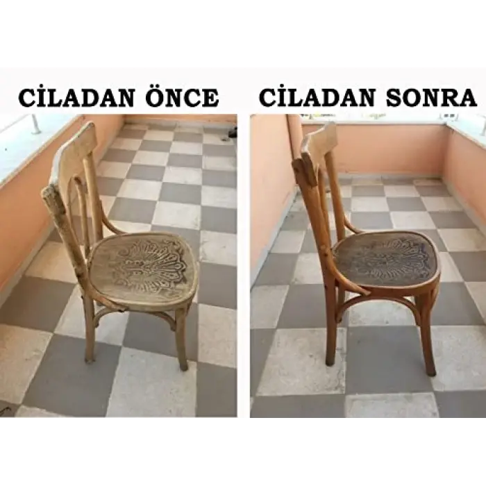 Ağartılmış Şeffaf Gomalak Cilası 500 ml Shellac Bleached