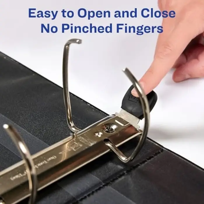 ağır Binder One Touch EZD halka 4 Inch