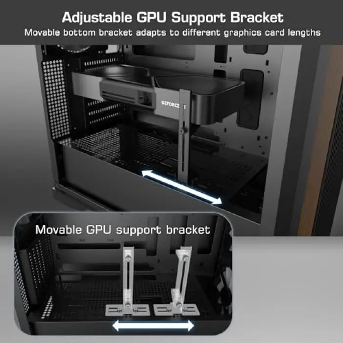 Agos Max Black Mid-Tower PC Kılıfı Siyah