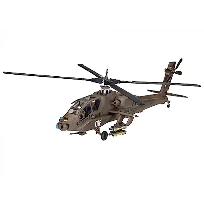 AH-64A Apache Model Kit Uçak
