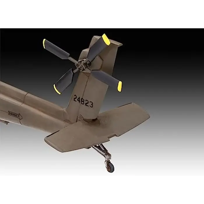 AH-64A Apache Model Kit Uçak