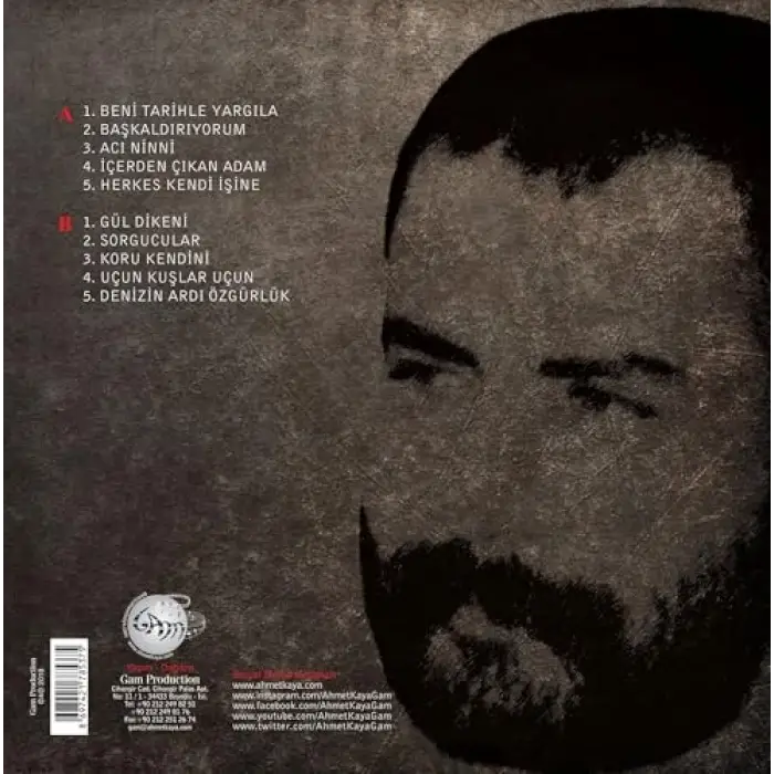 Ahmet Kaya Başkaldırıyorum Plak LP