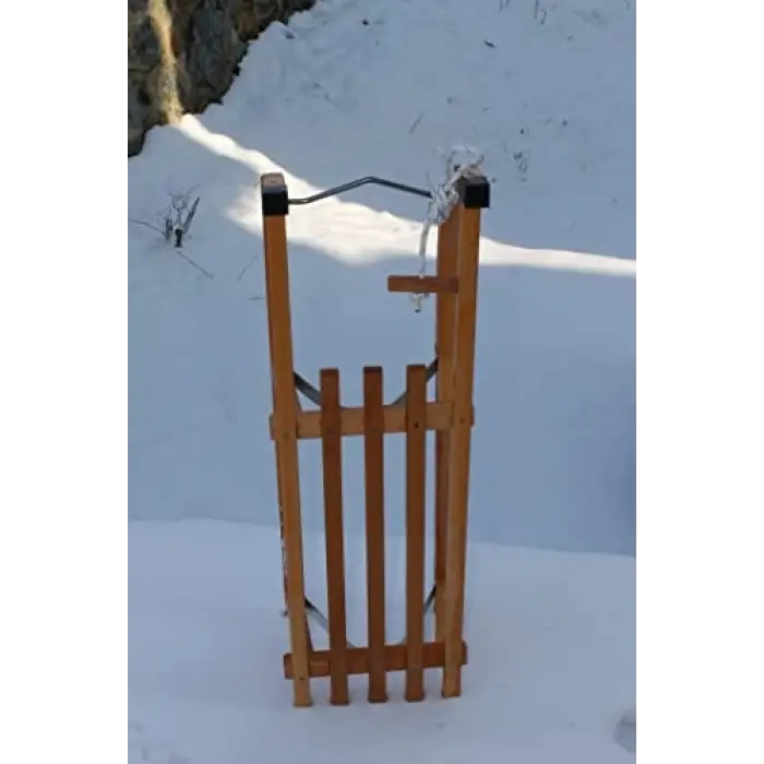 Ahşap Alman Kar Kızağı
