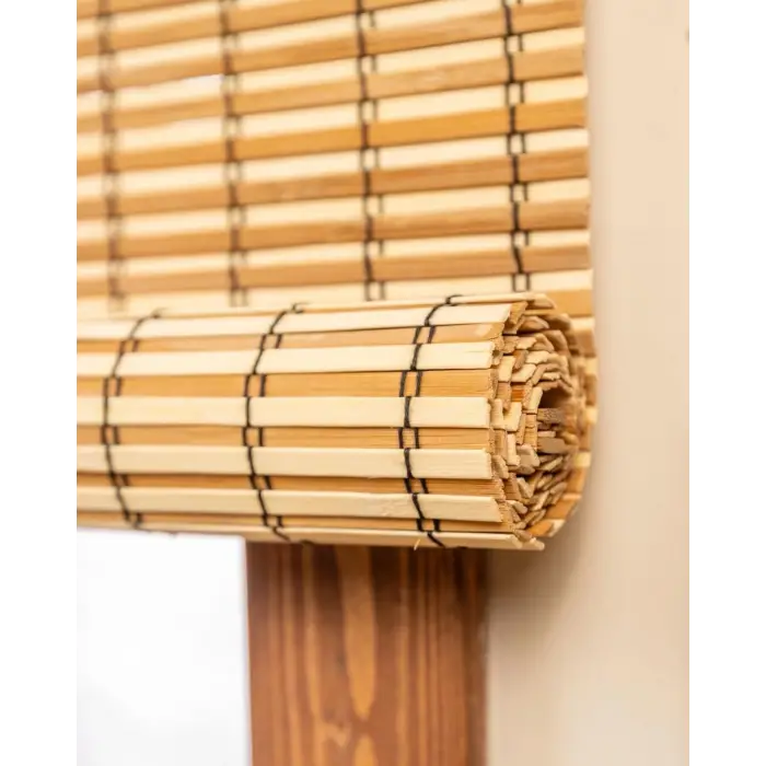 Ahşap Bambu Stor Perde, 150 x 180