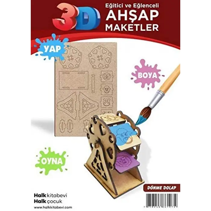 Ahşap Dönme Dolap Maket