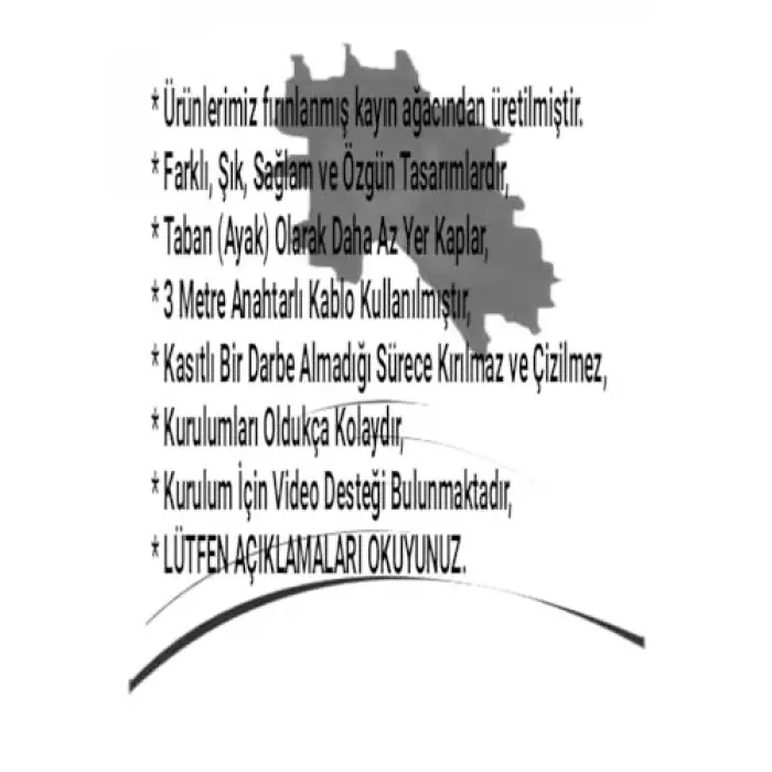 Ahşap Lambader Ceviz Renk Aydınlatma