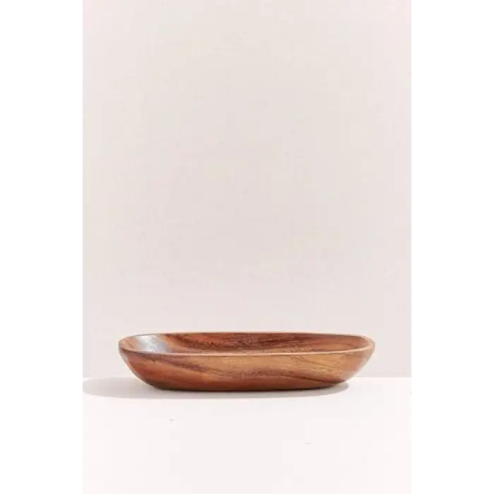 Ahşap Oval Servis Tabağı