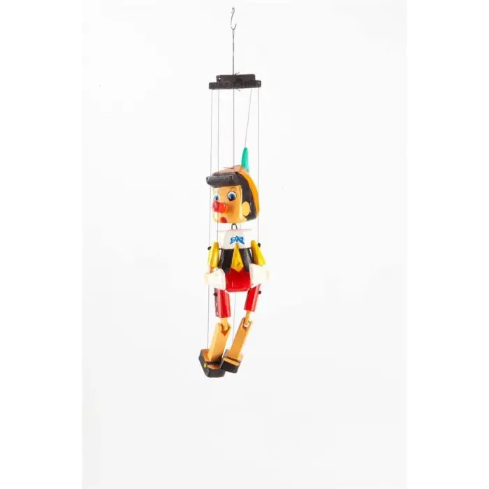 Ahşap Pinokyo Kukla 45 cm