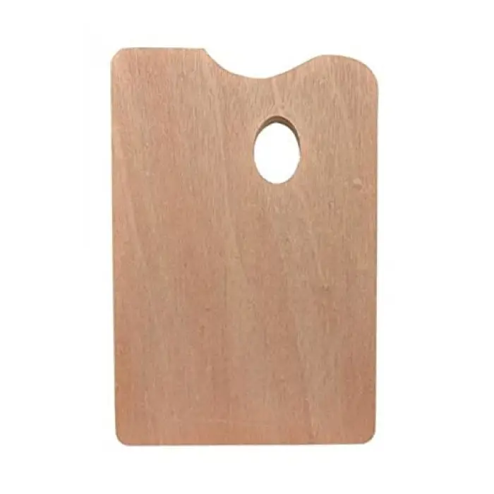 Ahşap Resim Paleti 25x30cm
