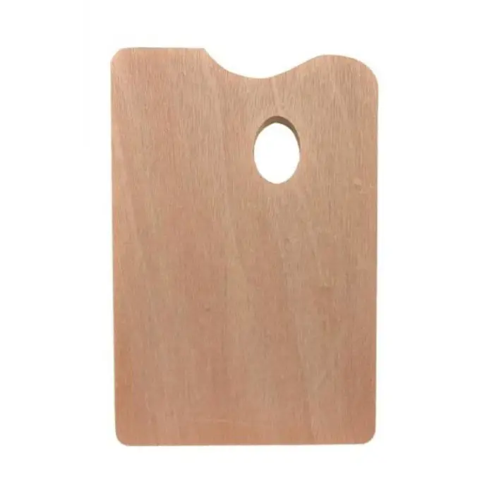 Ahşap Resim Paleti 25x30cm