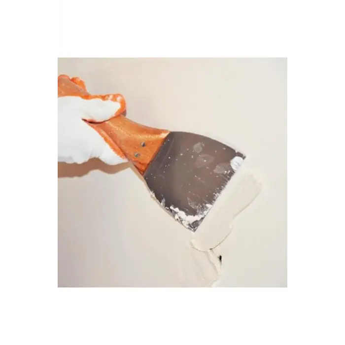 Ahşap saplı macun spatulası, 8 Cm, yay çeliği