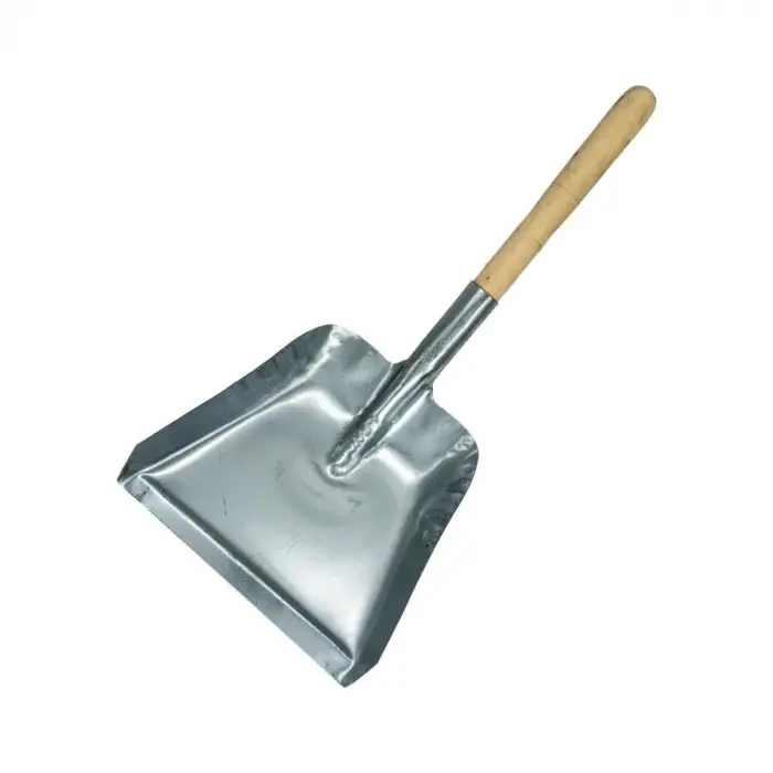 Ahşap Saplı Metal Demir Faraş Kürek