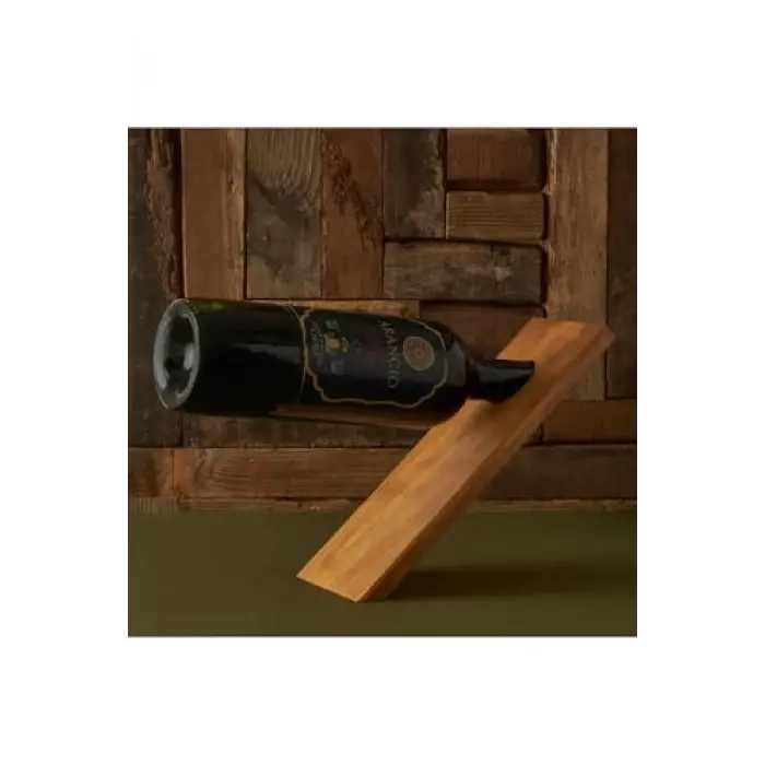 Ahşap Şişe Tutucu, Tekli Stand