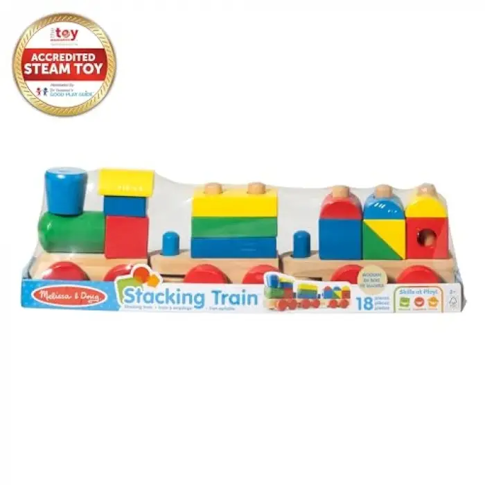 Ahşap Tren, 18 Parça (10572)