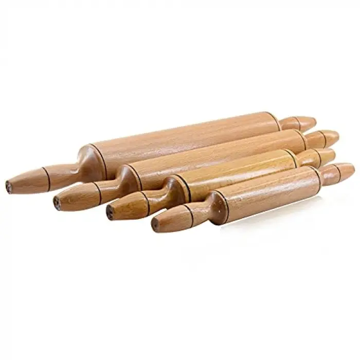 Ahşap Vernikli Sabit Kulp Merdane 43 cm