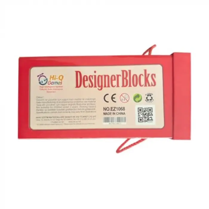Ahşap Yapı Blokları ve Eğitici Denge Oyunu, 200 Parça