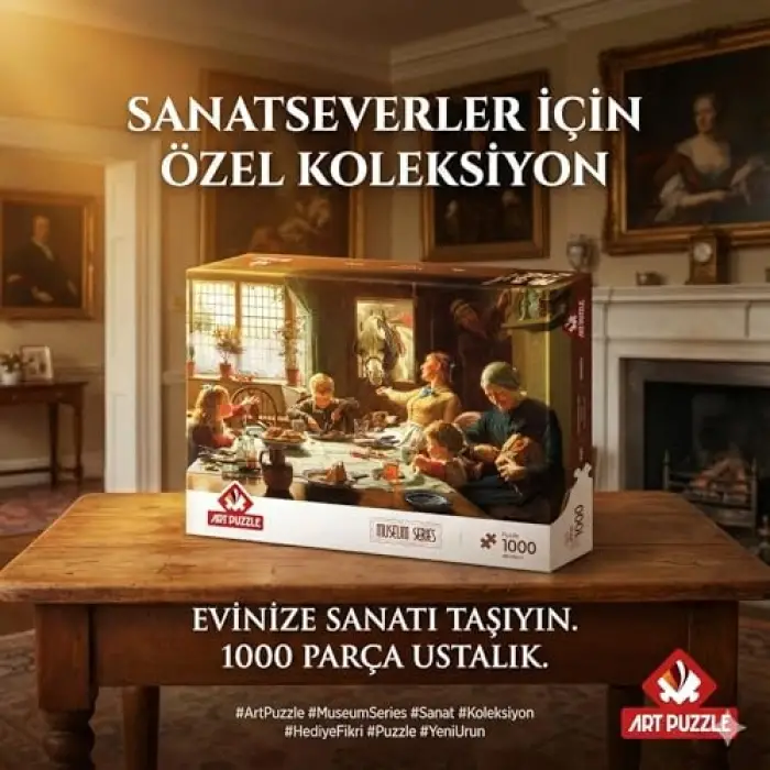 Aileden Biri, 1880 1000 Parça Puzzle