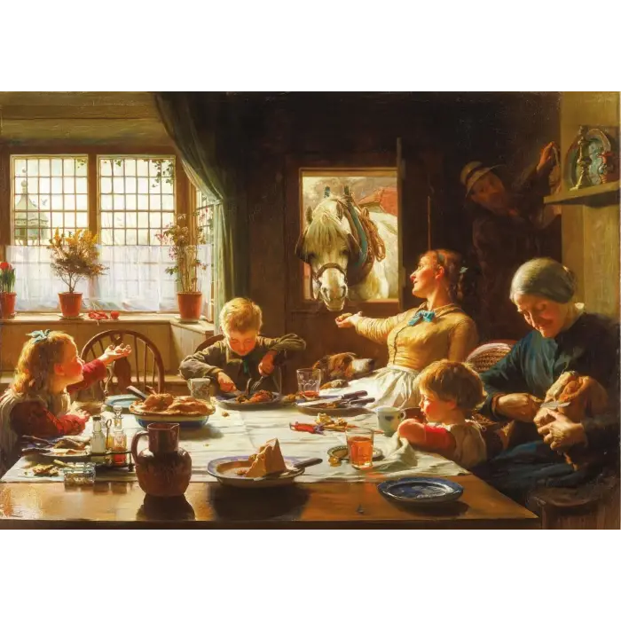 Aileden Biri, 1880 1000 Parça Puzzle