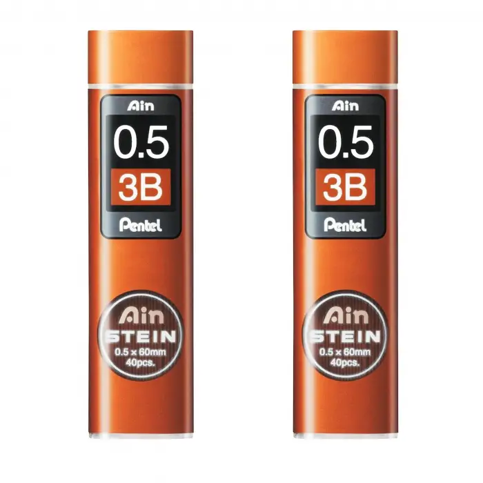 Ain Stein Mekanik Dolum Uçları, 2 Tüplü Paket, 0,5 mm 3B
