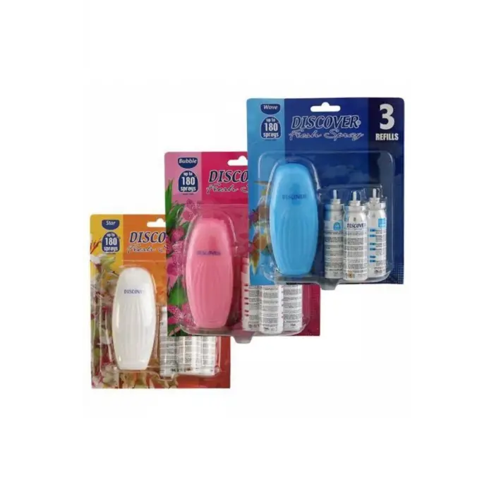 Air Fresh Spray 3 Yedekli 3lü Set