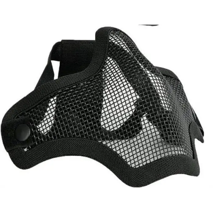 Airsoft Tel Maske, Siyah