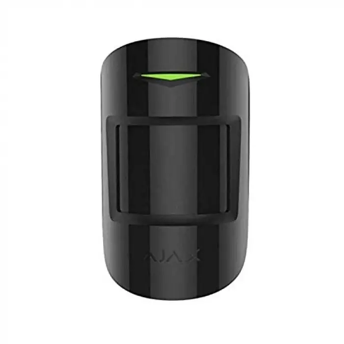 Ajmpn Motionprotect Pır Kablosuz Hareket Sensörü, Max 12 mt, Siyah