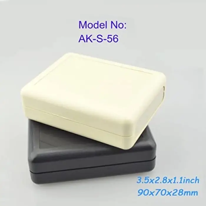 AK-S-56 Siyah Plastik Elektronik Devre Kutusu